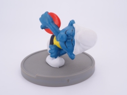 Schtroumpf lanceur de disque - photo