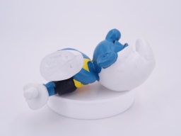 Schtroumpf lanceur de disque - photo