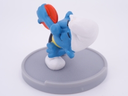 Schtroumpf lanceur de disque - photo