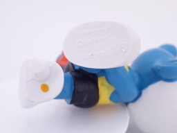 Schtroumpf lanceur de disque - photo