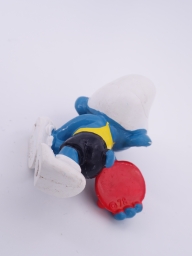 Schtroumpf lanceur de disque - photo