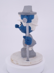 Schtroumpf chef de chantier - photo