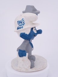 Schtroumpf chef de chantier - photo