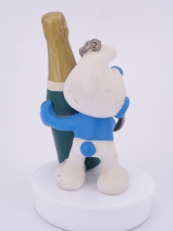 Schtroumpf bouteille de champagne - 50 ans - photo