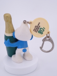 Schtroumpf bouteille de champagne - photo