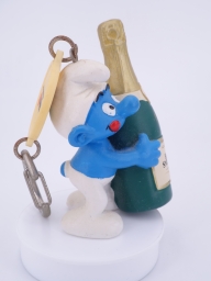 Schtroumpf bouteille de champagne - photo