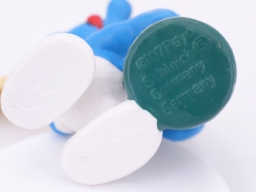 Schtroumpf bouteille de champagne - photo