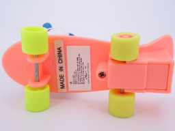 Grand Schtroumpf père Noël skateboard - photo