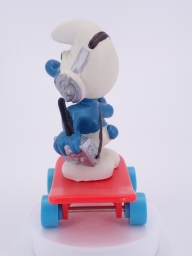 Schtroumpf avec radio - Skateboard - photo