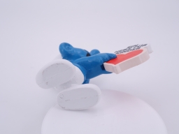 Schtroumpf avec panneau cœur - photo