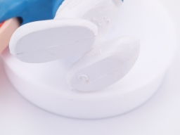 Schtroumpf avec panneau cœur - photo