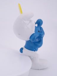 Schtroumpf avec pancarte - photo