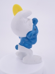 Schtroumpf avec pancarte - photo