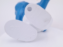 Schtroumpf avec pancarte - photo