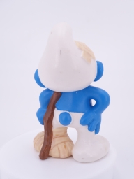 Schtroumpf cascadeur - blessé - photo