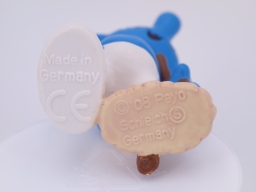 Schtroumpf cascadeur - blessé - photo