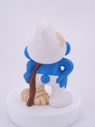 Schtroumpf cascadeur - blessé - photo