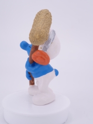 Schtroumpf avec perche-micro - photo