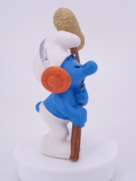 Schtroumpf avec perche-micro - photo