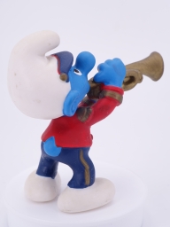 Schtroumpf à la trompette - photo