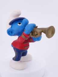 Schtroumpf à la trompette - photo