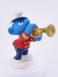 Schtroumpf à la trompette - photo