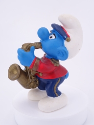 Schtroumpf au saxophone - photo