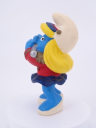 Schtroumpfette à la flûte - photo