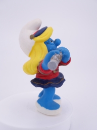 Schtroumpfette à la flûte - photo