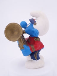 Schtroumpf au cor ténor - photo