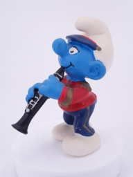 Schtroumpf à la clarinette - photo