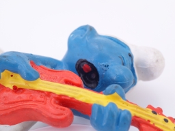 Schtroumpf guitariste - photo