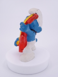 Schtroumpf guitariste - photo