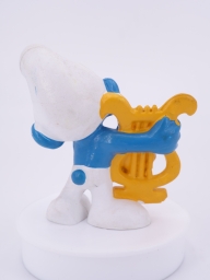 Schtroumpf avec harpe - photo