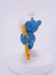 Schtroumpf avec harpe - photo