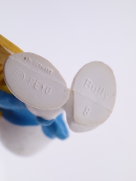 Schtroumpf avec harpe - photo