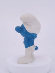 Schtroumpf au luth - photo