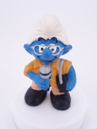 Schtroumpf reporter - photo