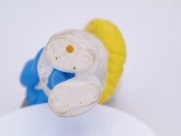 Schtroumpfette avec flûte - photo