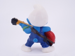 Schtroumpf guitariste - photo