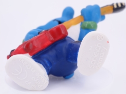 Schtroumpf guitariste - photo