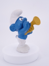 Schtroumpf à la trompette - photo