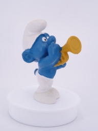 Schtroumpf à la trompette - photo