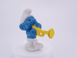 Schtroumpf à la trompette - photo