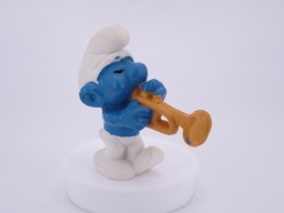 Schtroumpf à la trompette - photo