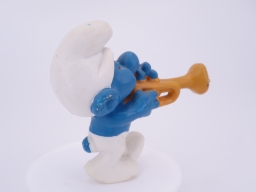 Schtroumpf à la trompette - photo