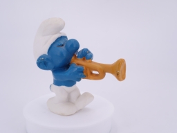 Schtroumpf à la trompette - photo