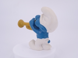 Schtroumpf à la trompette - photo