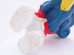 Schtroumpf avec flûte - photo