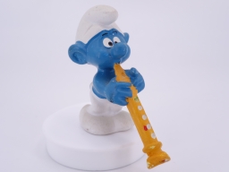 Schtroumpf joueur de flûte - photo